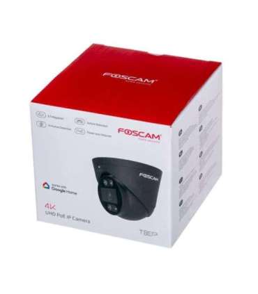 FOSCAM T8EP 8MP POE IP Camera Black