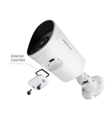 Foscam G4P-W security camera Bullet IP security camera Outdoor 2560 x 1440 pixels Ceiling/wall
