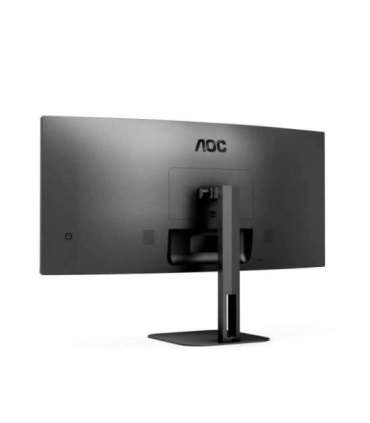AOC V5 CU34V5C/BK LED display 86.4 cm (34") 3440 x 1440 pixels Wide Quad HD Black