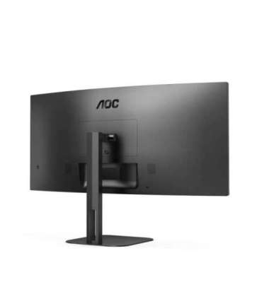 AOC V5 CU34V5C/BK LED display 86.4 cm (34") 3440 x 1440 pixels Wide Quad HD Black