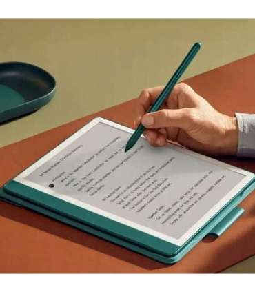 Ebook New Kindle Scribe - 2024 release 10.2" glare-free 64GB Wi-Fi (Without Lockscreen Ads) with Premium Pen Jade