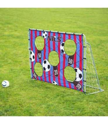 NT7788 2in1 SOCCER GOAL WITH NET AND TARGET PANEL NILS