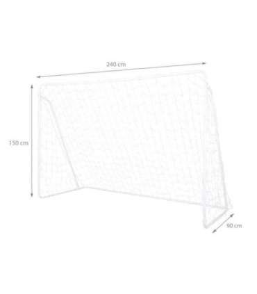 BR240P 2in1 SOCCER GOAL WITH NET AND TARGET PANEL NILS