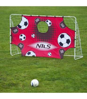 BR240P 2in1 SOCCER GOAL WITH NET AND TARGET PANEL NILS