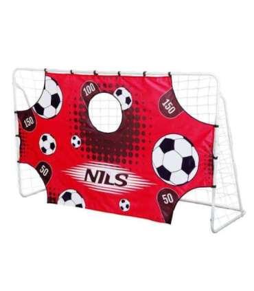 BR240P 2in1 SOCCER GOAL WITH NET AND TARGET PANEL NILS