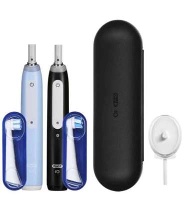 Braun Oral-B iO 3 electric toothbrush set DUO BLACK & BLUE