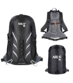 NC1942 BACKPACK TOURIST BLACK GHOSTER 20L NILS CAMP