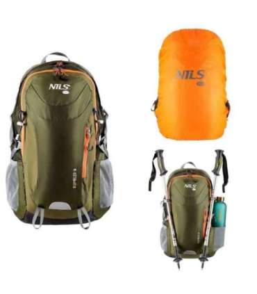 NC1917 BACKPACK TOURIST GREEN RAMBLER 40L NILS CAMP