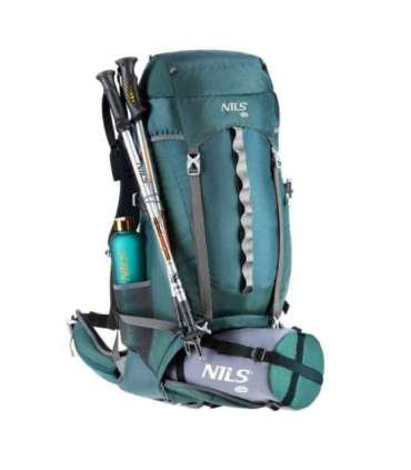 NC1949 BACKPACK TOURIST GREEN BERGEN 65L NILS CAMP