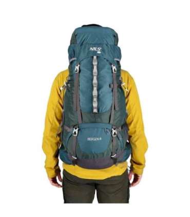 NC1949 BACKPACK TOURIST GREEN BERGEN 65L NILS CAMP