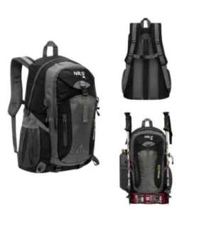 NC1733 BACPACK TOURIST BLACK TREELINE 40L NILS CAMP