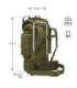 NC3901 TACTICAL BACKPACK EAGLE GREEN 70L NILS CAMP