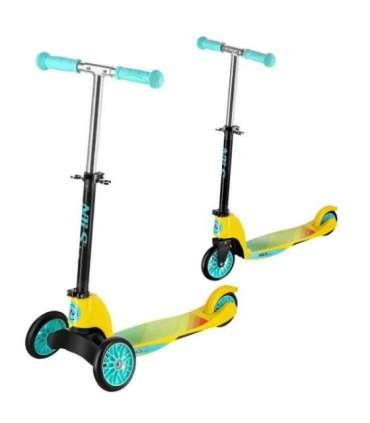 HLB202 2 IN 1 LIME SCOOTER NILS FUN