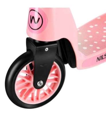 HLB202 2 IN 1 PINK SCOOTER NILS FUN