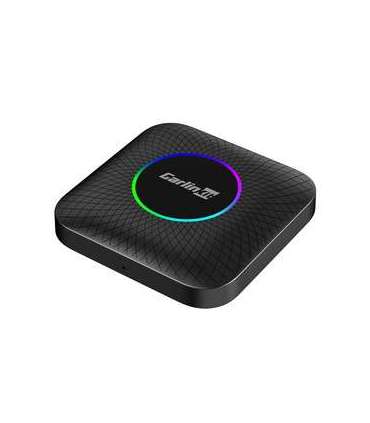 Carlinkit TBOX PLUS LED Wireless Adapter, 4G/64G, Apple Carplay/Android Auto (black)