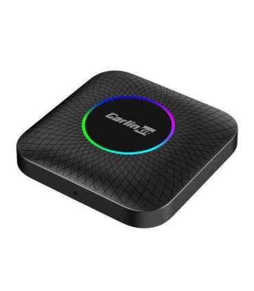 Carlinkit TBOX PLUS LED Wireless Adapter, 4G/64G, Apple Carplay/Android Auto (black)