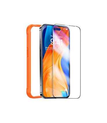 Tempered glass for iPhone 15 Torras InstaII Master