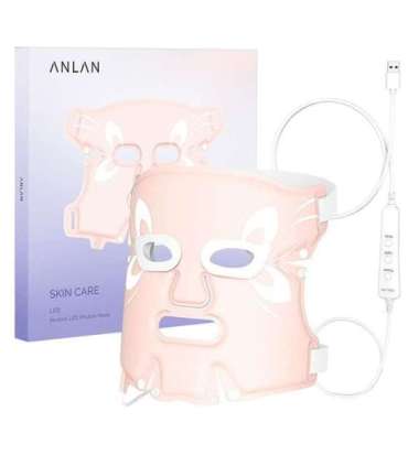 Waterproof mask with light therapy ANLAN 01-AGZMZ