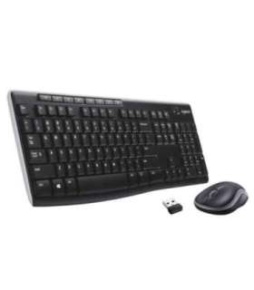 Logitech Keyboard MK270 black US/Int Layout