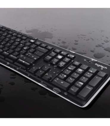 Logitech Keyboard MK270 black US/Int Layout