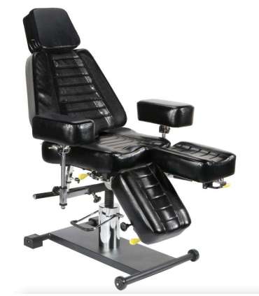Cosmetology, pedicure, and tattoo chair TGC2 Black