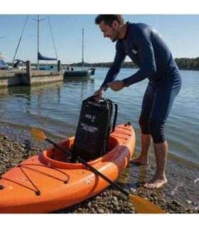 NC17108 WATERPROOF BACKPACK 25L BLACK NILS CAMP