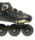 NA20002 BLACK-GOLD SIZE 39 SLALOM IN-LINE SKATES NILS EXTREME