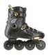 NA20002 BLACK-GOLD SIZE 41 SLALOM IN-LINE SKATES NILS EXTREME
