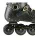 NA20002 BLACK-GOLD SIZE 41 SLALOM IN-LINE SKATES NILS EXTREME