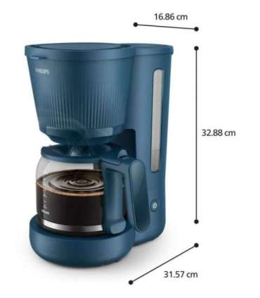 Philips HD7411/70 coffee maker Manual Drip coffee maker 1.38 L