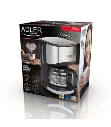 Adler AD 4407 coffee maker Semi-auto Drip coffee maker