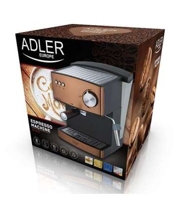 Adler AD 4404cr Combi coffee maker 1.6 L Semi-auto