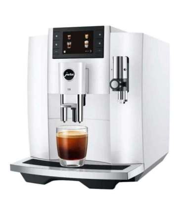 Jura E8 Piano White (EC) Coffee Machine