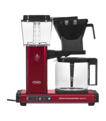 MOCCAMASTER KBG SELECT METALLIC RED DRIP COFFEE MAKER