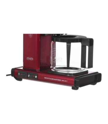 MOCCAMASTER KBG SELECT METALLIC RED DRIP COFFEE MAKER