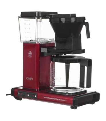 MOCCAMASTER KBG SELECT METALLIC RED DRIP COFFEE MAKER