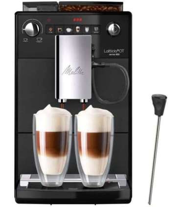 Melitta Latticia espresso machine with lance F300-101 Black