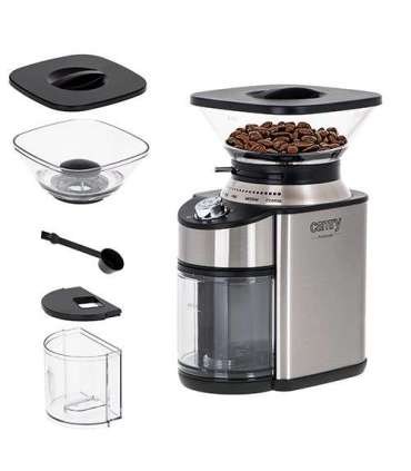 Camry CR 4443 coffee grinder Burr grinder Black,Silver