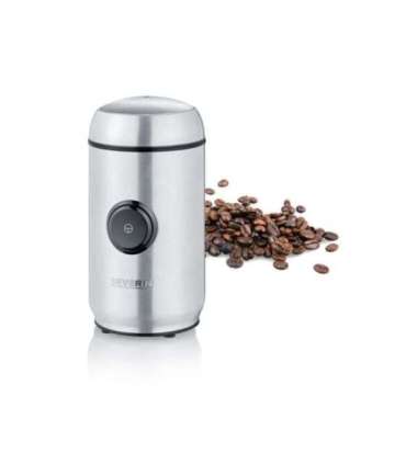 Severin KM 3879 coffee grinder 150 W Black, Stainless steel