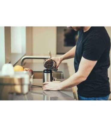 Severin KM 3879 coffee grinder 150 W Black, Stainless steel