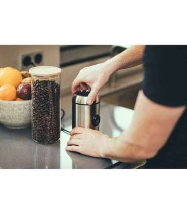 Severin KM 3879 coffee grinder 150 W Black, Stainless steel