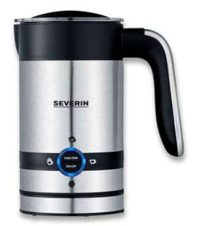 Severin SM 3584 milk frother/warmer Automatic Black, Stainless steel