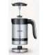 Severin SM 3584 milk frother/warmer Automatic Black, Stainless steel