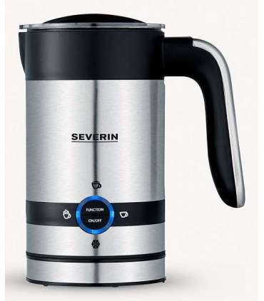 Severin SM 3584 milk frother/warmer Automatic Black, Stainless steel