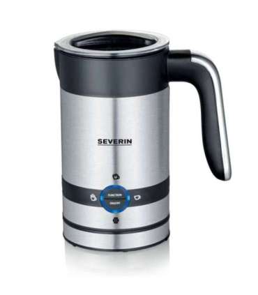 Severin SM 3584 milk frother/warmer Automatic Black, Stainless steel