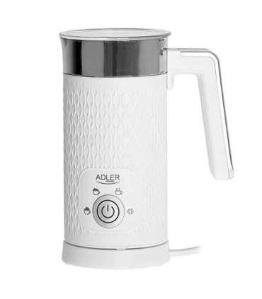Adler AD 4494 milk frother/warmer Automatic Metallic, White