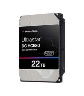 Western Digital Ultrastar DC HC580 internal hard drive 22 TB 7200 RPM 512 MB 3.5" Serial ATA