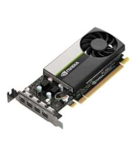 PNY VCNT1000-SB NVIDIA T1000 4GB GDDR6 4x MINI DISPLAYPORT PCI EXPRESS 3.0 LP - ATX BRACKET SMALL BOX