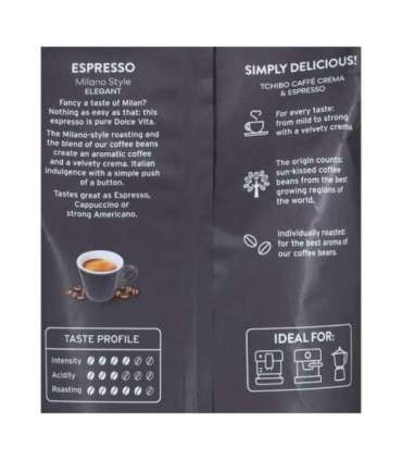 Coffee Bean Tchibo Espresso Milano Style 1 kg