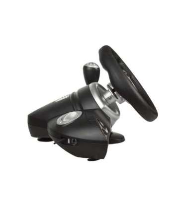 NanoRS RS700 Gaming Controller Black, Silver USB Steering wheel Analogue / Digital Android, PC, PlayStation 4,